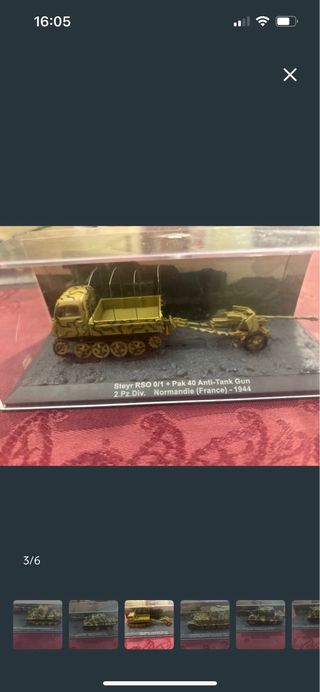 Maquetas Altaya Blindados WWII (6) para P.