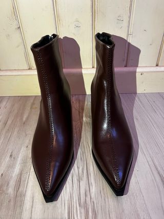 Botas marrones de tacón