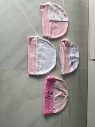 Gorros Bebé 0-3 Meses (Lote 4)