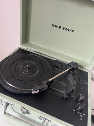 Tocadiscos Portátil Crosley Verde
