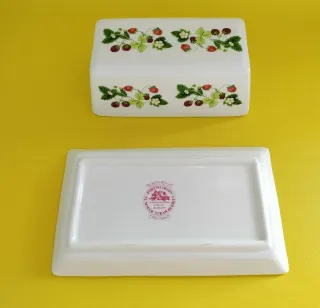 Portmeirion Mantequillera Summer Strawberries