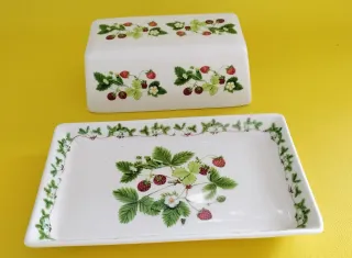 Portmeirion Mantequillera Summer Strawberries