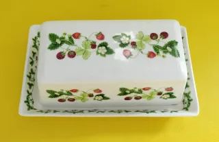 Portmeirion Mantequillera Summer Strawberries