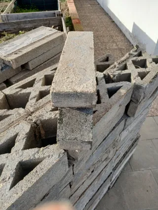 Celosía de hormigón decorativa