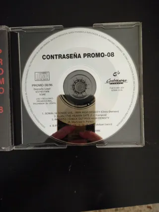 Contraseña Records Promo 08 CD Single