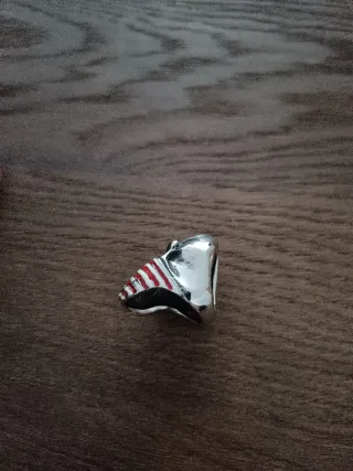 Anillo Calavera Acero Bandera USA