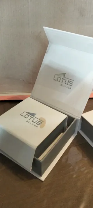 Cajitas Joyería Lotus Silver