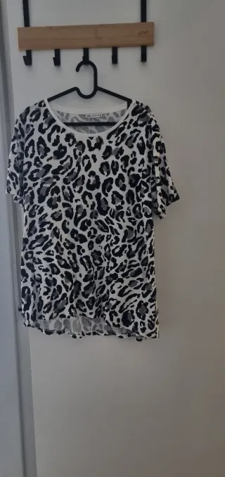 Camiseta Zara Estampado Animal Print