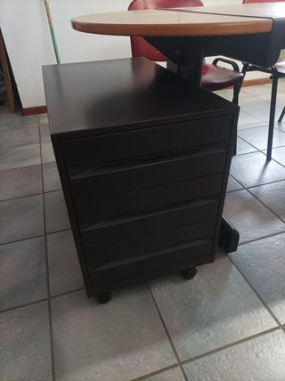 Scrivania Angolare XXL Legno e Metallo.