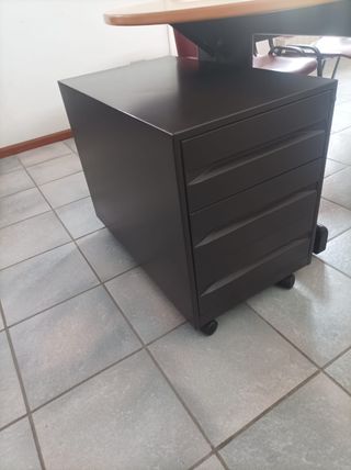 Scrivania Angolare XXL Legno e Metallo.