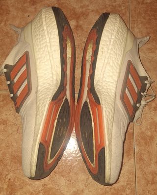 Adidas Ultraboost Zapatillas Naranja Blanco