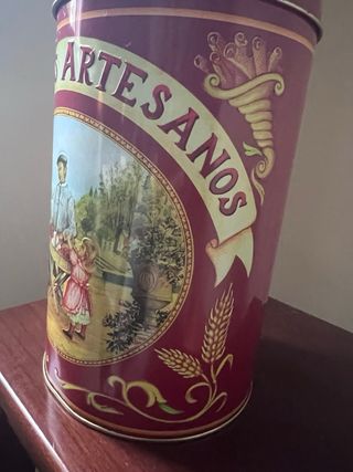 Lata coleccionista vintage