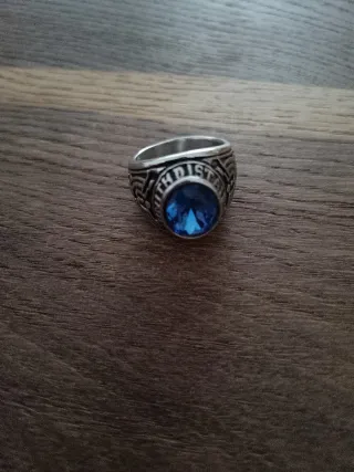 Anillo Gema Azul Ejército EE.UU.
