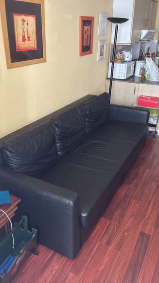 Sofá Cama Negro