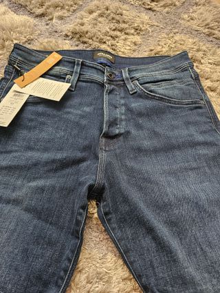 Bermuda vaquera Jack & Jones azul