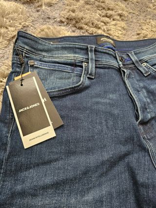 Bermuda vaquera Jack & Jones azul