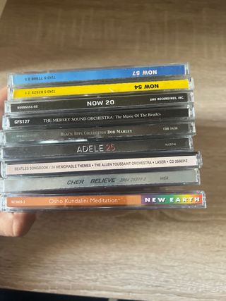 Lote 10 CDs: Pop, Rock, New Age, Reggae