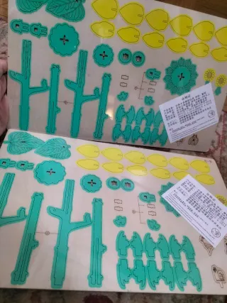 Puzzle Girasol 3D San Valentín ensamblar flores