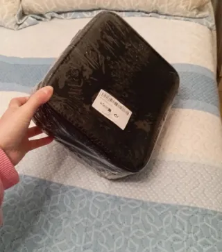 Maletín neceser maquillaje negro