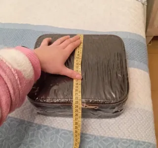 Maletín neceser maquillaje negro