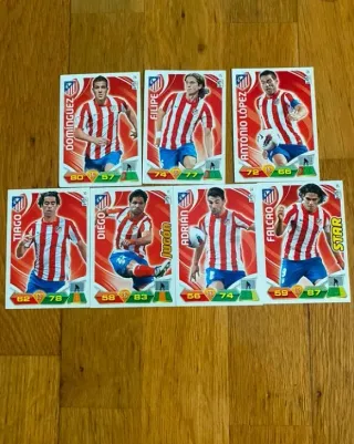 Cromos Atlético de Madrid 2011-12