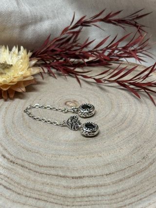 Cadena Seguridad Corazón Árbol Vida