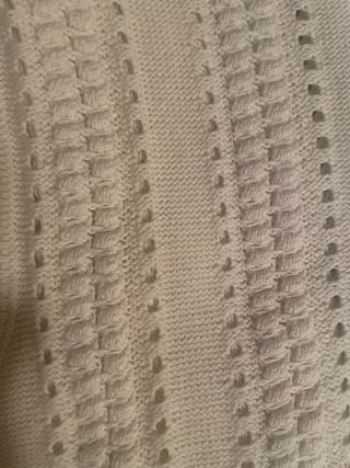 Chaleco de punto Bershka Y2K beige Unisex