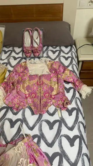Vestido Fallera Niña 9-11 Años