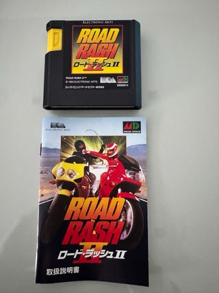 Road Rash II Sega Mega Drive MegaDrive MD Jap