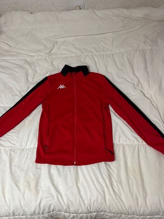 Sudadera Kappa Roja y Negra