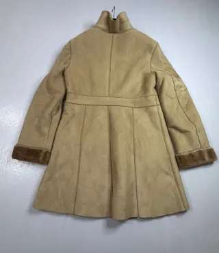 Cappotto vintage donna beige tg 16 (XS/S)