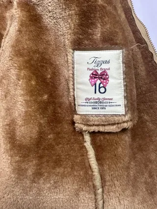 Cappotto vintage donna beige tg 16 (XS/S)