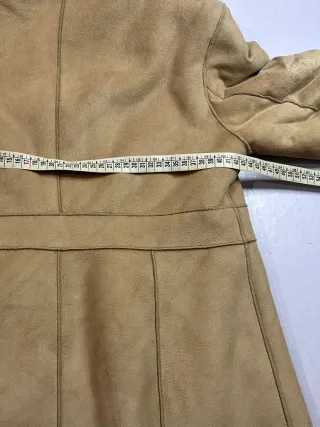 Cappotto vintage donna beige tg 16 (XS/S)