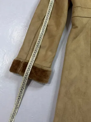 Cappotto vintage donna beige tg 16 (XS/S)