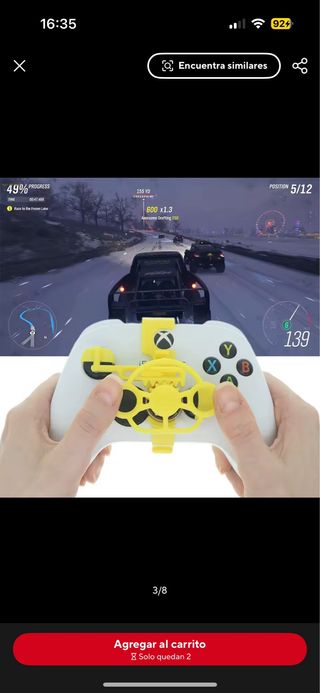 Adaptador Volante para Mando Xbox