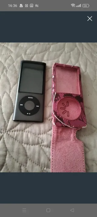 iPod Nano Rosa   dos unidades posibilidad de funda