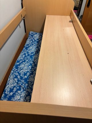 Cama nido con cajones y almacenaje