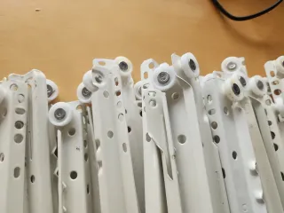 Guías para cajones: 4x50cm y 14x55cm