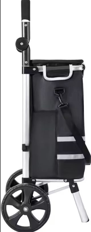 Carrito Compras 2 en1 Bolsa Térmica Ruedas Grandes