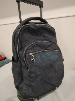 Mochila Totto con ruedas para colegio