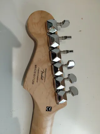 Mástil Guitarra Squier by Fender Stratocaster