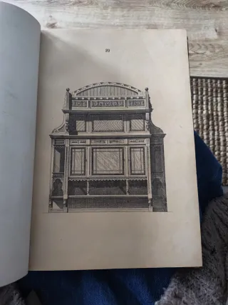 Enciclopedia Ebanistería Moderna - Álbum 200 Planc