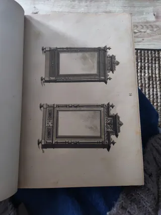 Enciclopedia Ebanistería Moderna - Álbum 200 Planc