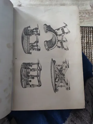 Enciclopedia Ebanistería Moderna - Álbum 200 Planc