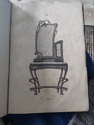 Enciclopedia Ebanistería Moderna - Álbum 200 Planc