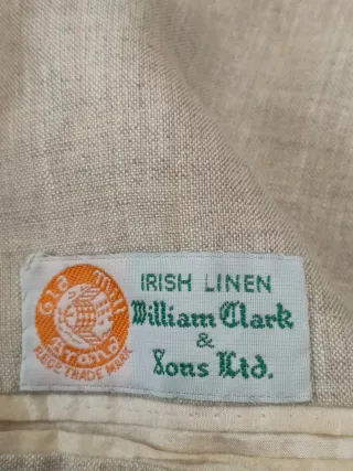 Giacca Lino William Clarks & Sons Beige