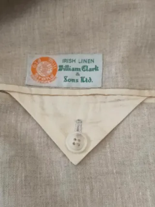 Giacca Lino William Clarks & Sons Beige