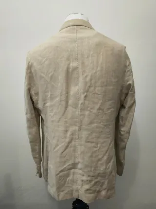 Giacca Lino William Clarks & Sons Beige