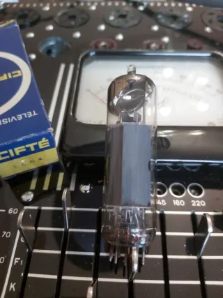 Valvola Cifte EL84 nuova testata con provavalvole