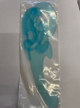 Regla Curva Francesa Transparente